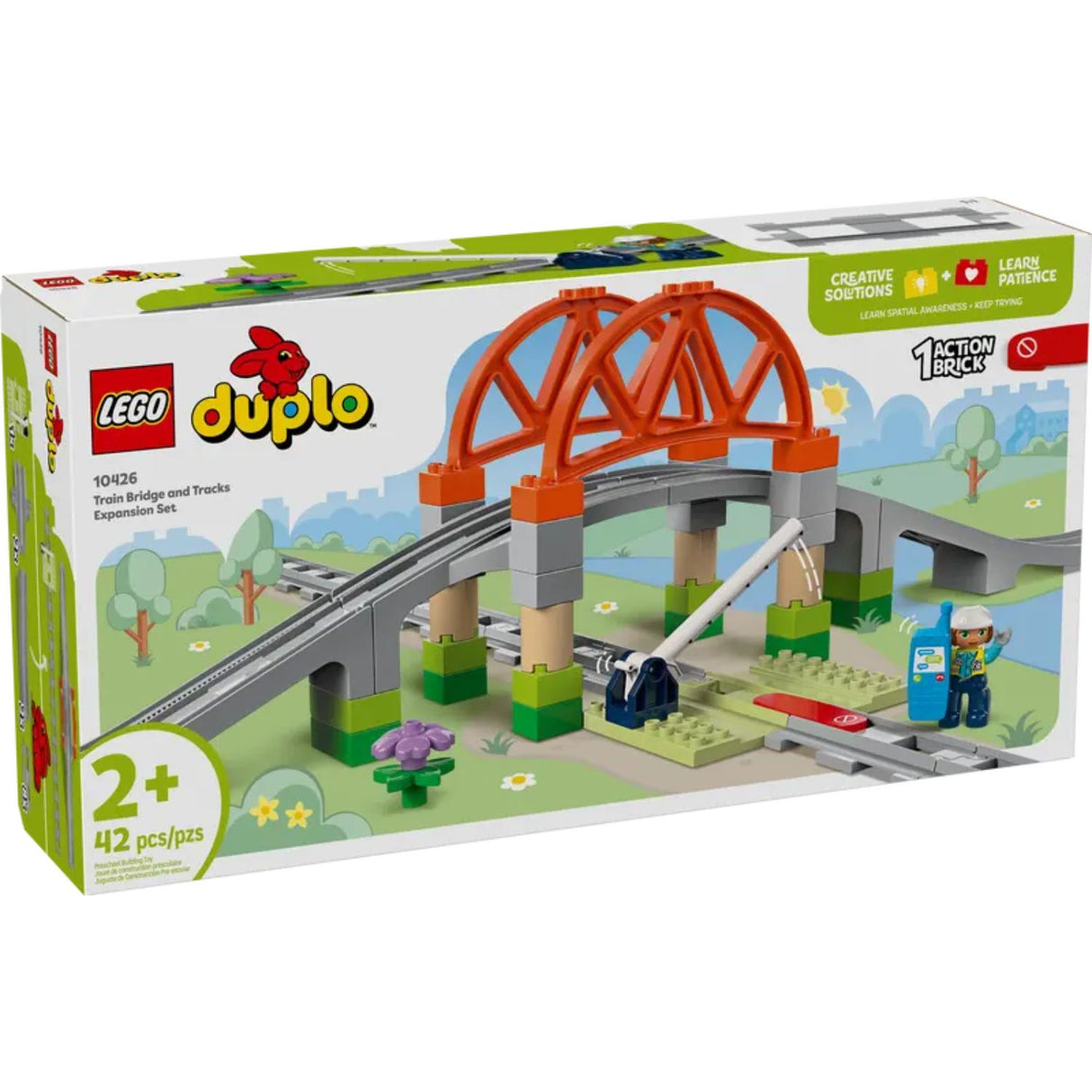 LEGO Duplo Train Bridge and Tracks Expansion Set