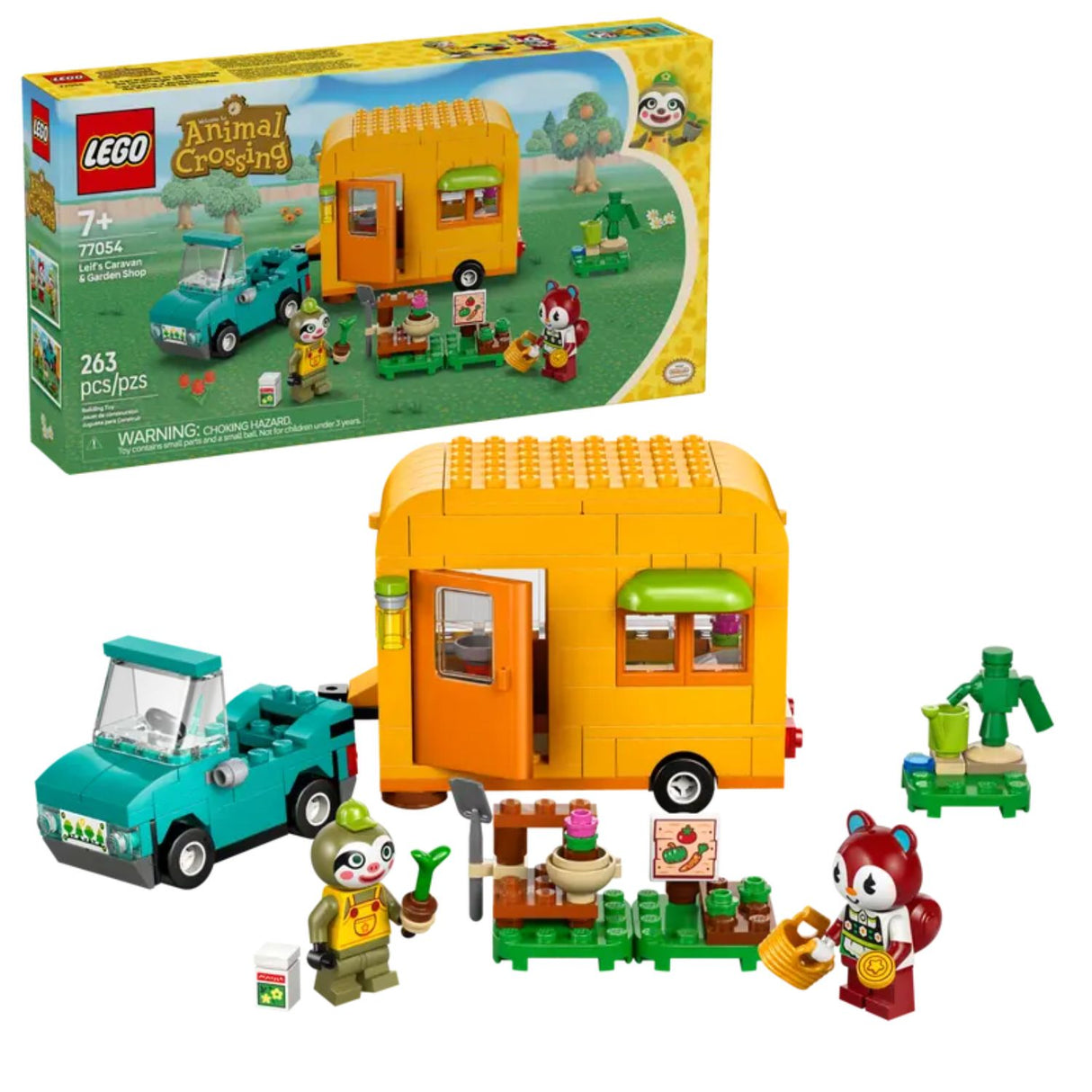 LEGO Animal Crossing Leif's Caravan & Garden Shop