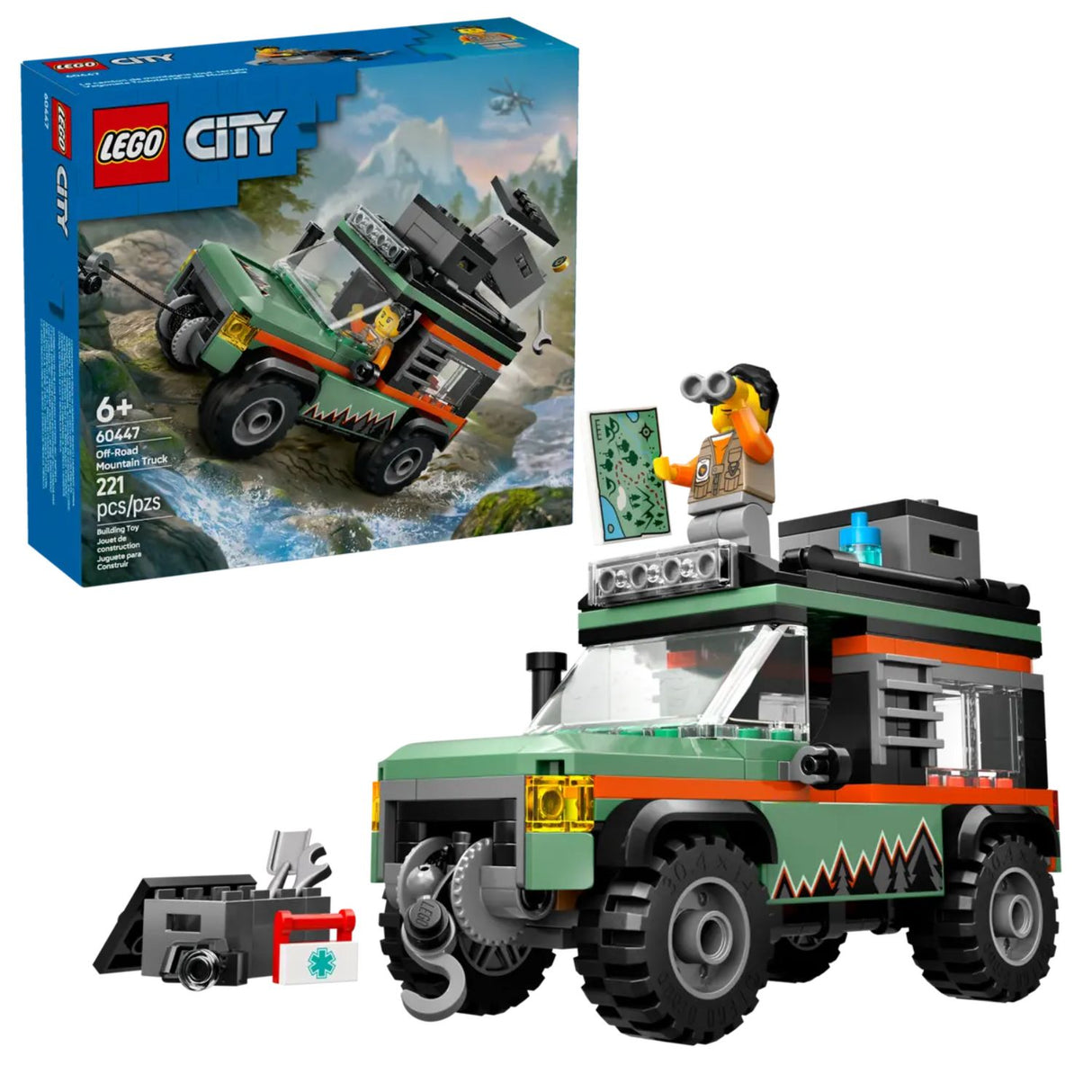 LEGO City Off-Road 4x4 Mountain Truck