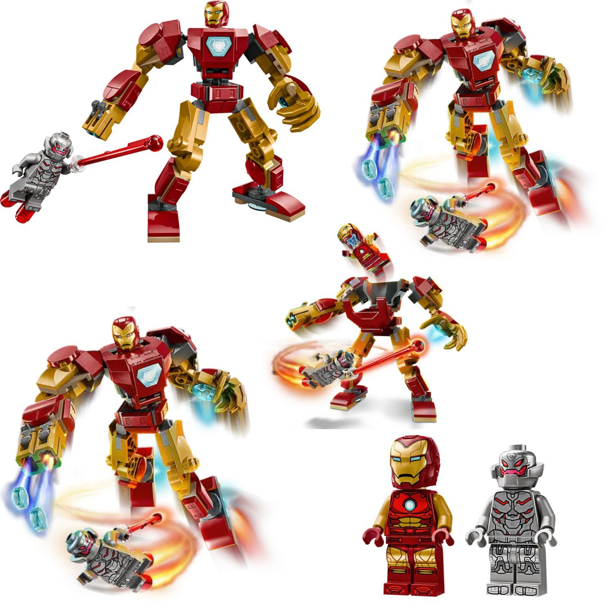 LEGO Marvel Iron Man Mech vs. Ultron