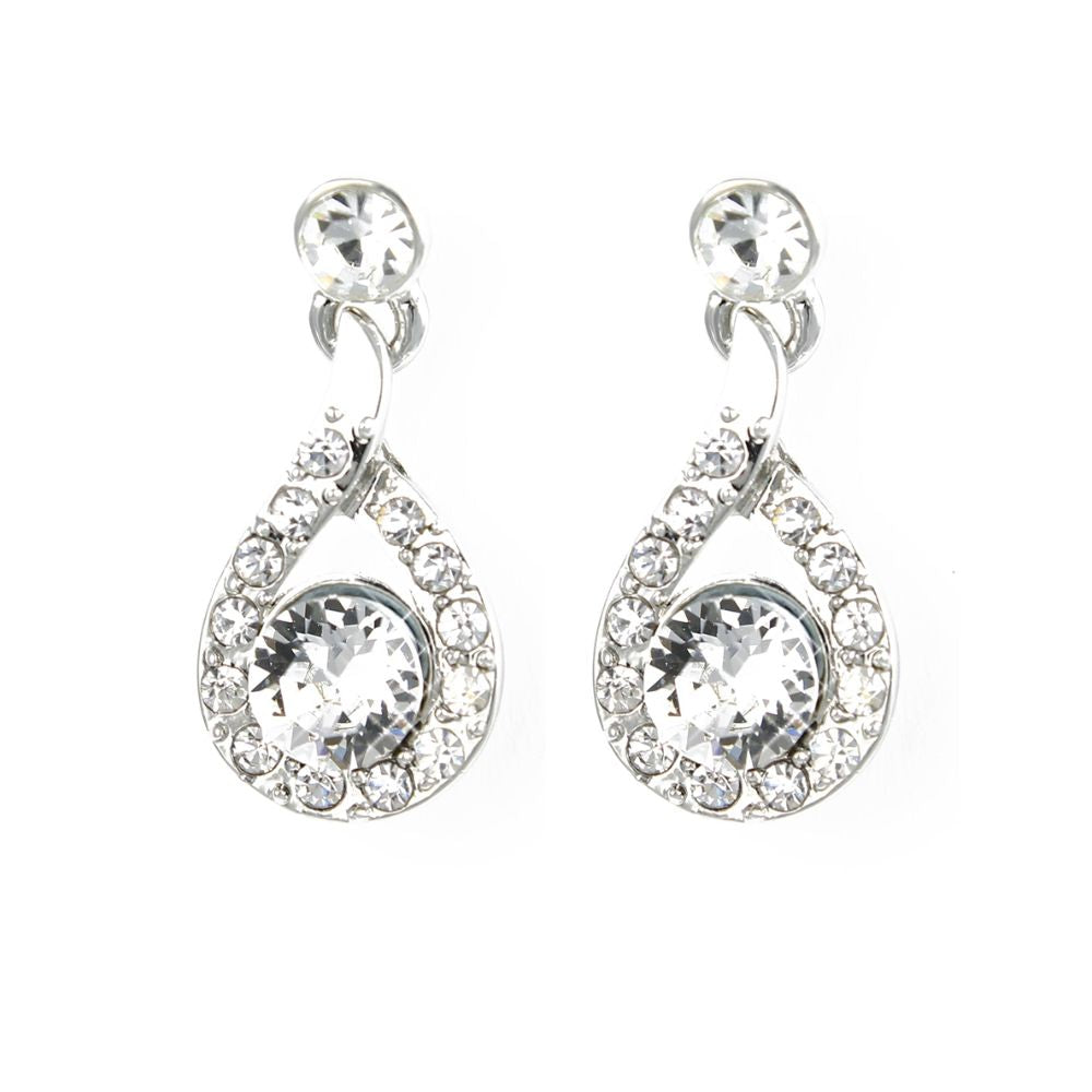 Lila Jewellerey Elegence Crystal 22mm Earrings