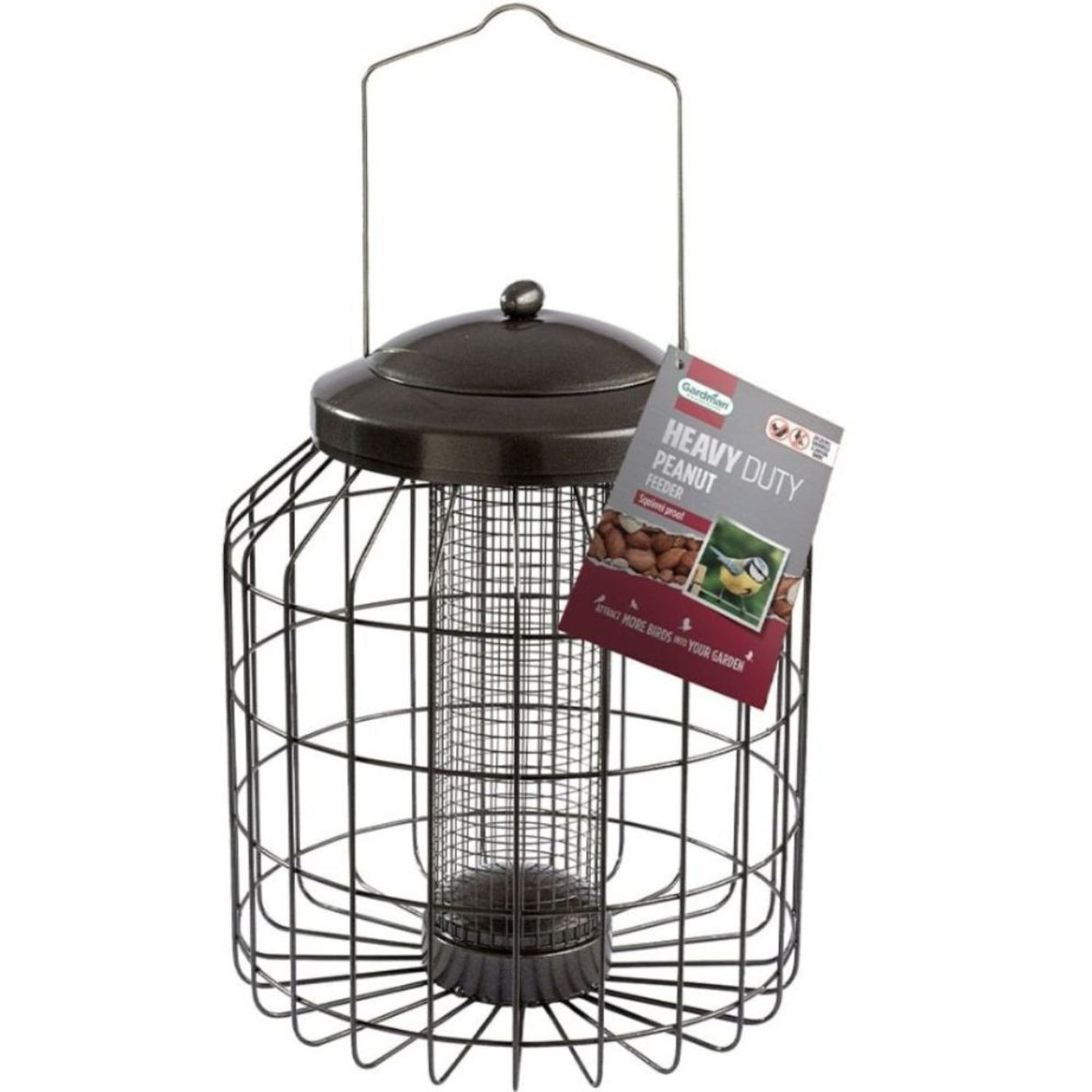 Gardman Heavy Duty Squirrel Proof Bird Peanut Feeder