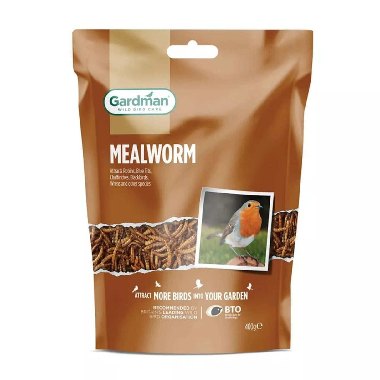 Gardman 400g Wild Bird Mealworms