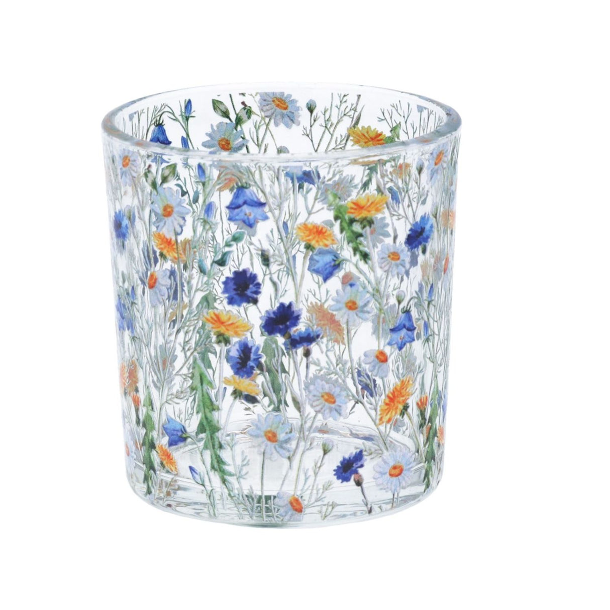 Gisela Graham Daisy Meadow Mini Glass
