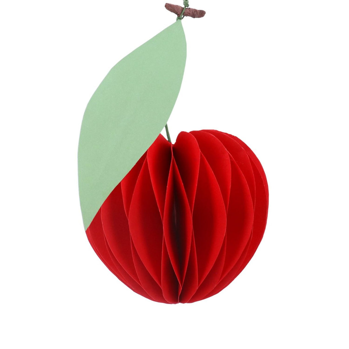 Gisela Graham Large Cherry Paper Hanging Decoration