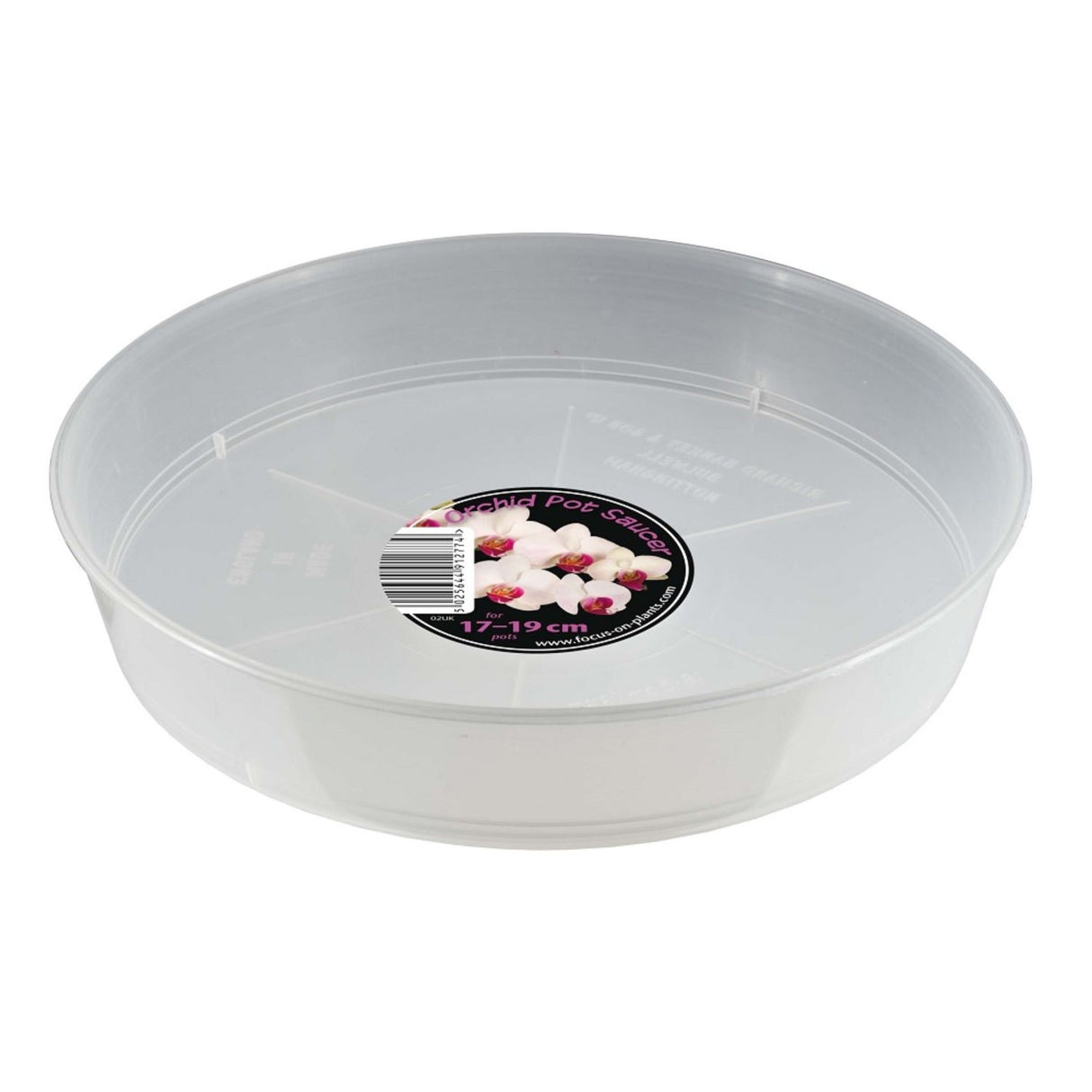 Growth Technology 20cm Clear Pot Saucer