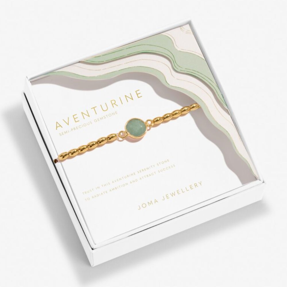 Joma Jewellery Serenity Stones Aventurine Bracelet