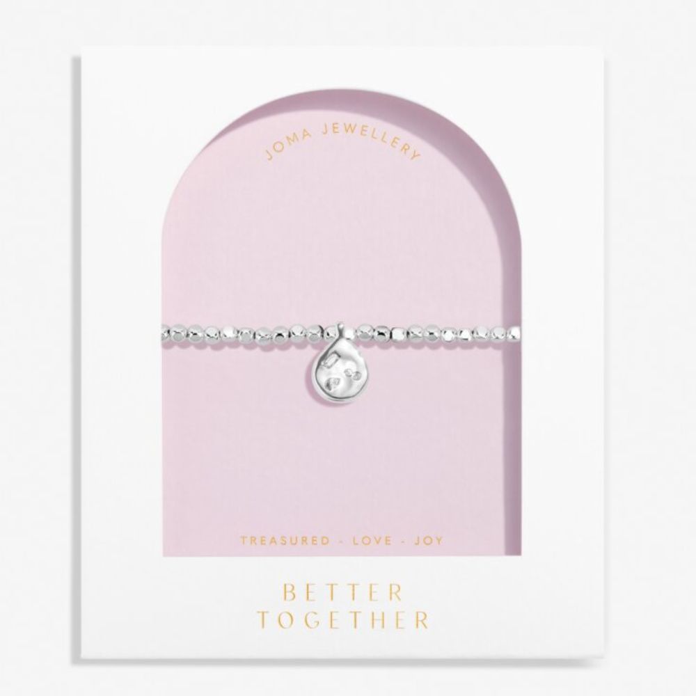 Joma Jewellery Dolce Vita 'Better Together' Bracelet In Silver Plating