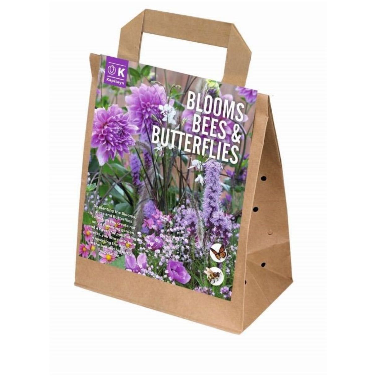 Kapiteyn Blooms, Bee & Butterfly Violet & Pink