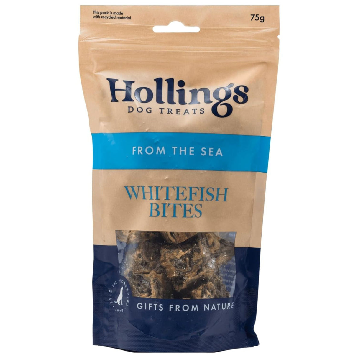 Hollings 75g Whitefish Dog Treats
