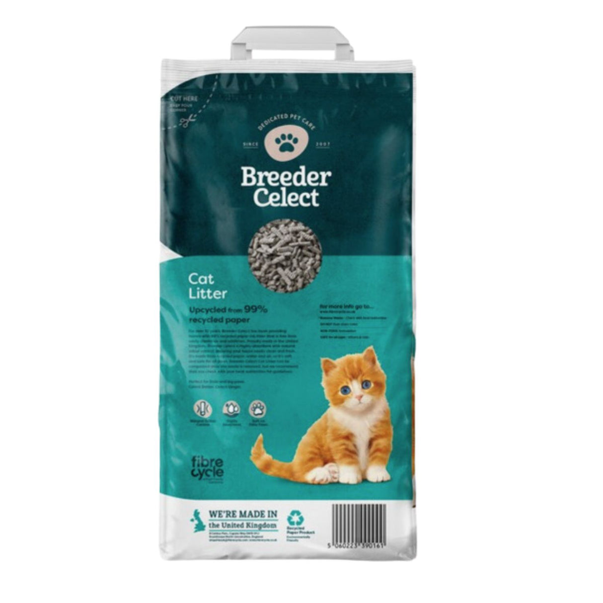 Breeder Celect 25L Paper Cat Litter