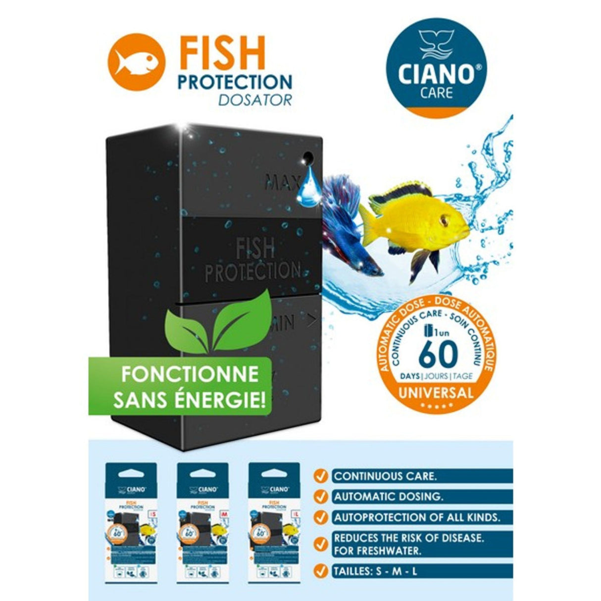 Ciano 60 Plus LED Aquarium - White