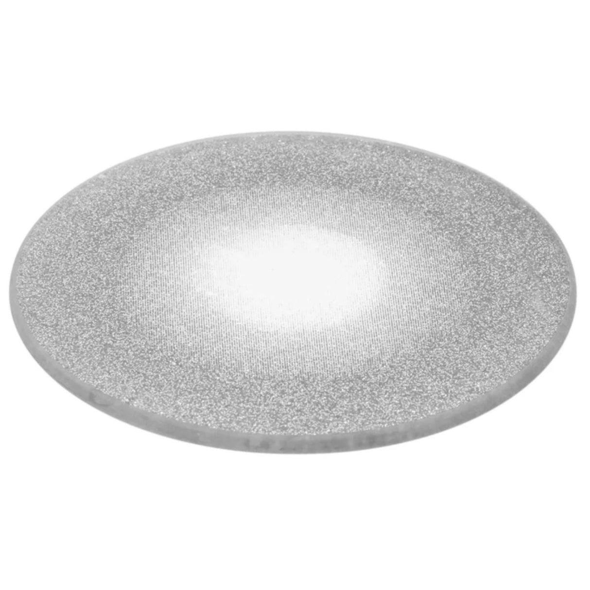 Kaemingk 20cm Glitter Mirror Plate (Choice of 2)