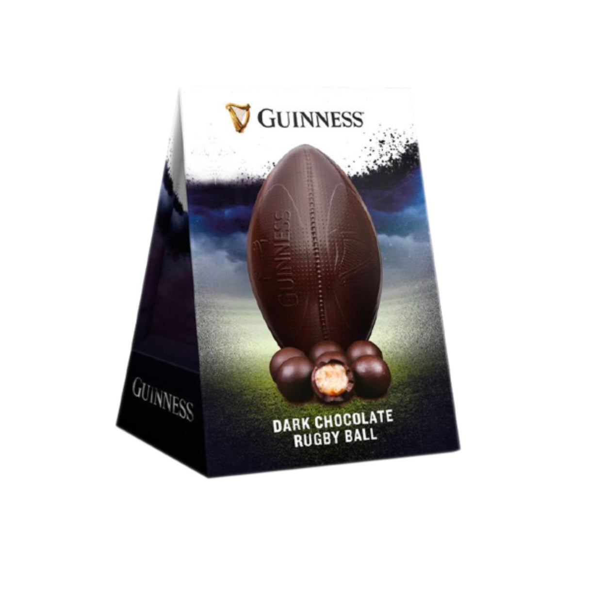 Guinness Dark Chocolate Rugby Ball Easter Egg
