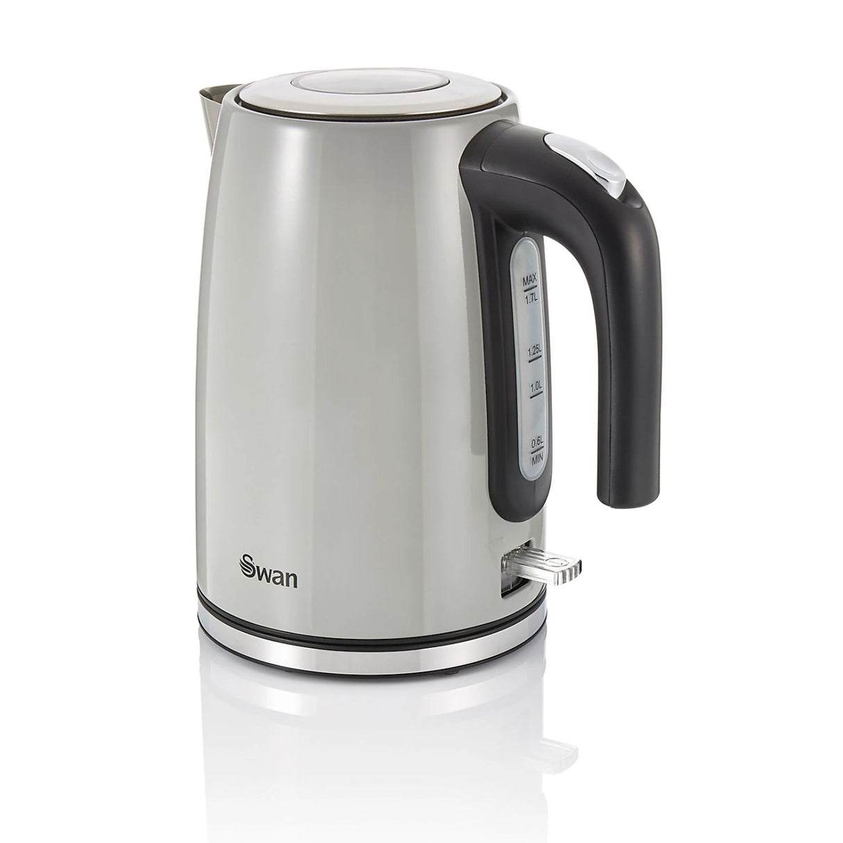 Swan Townhouse 1.7L Grey Kettle