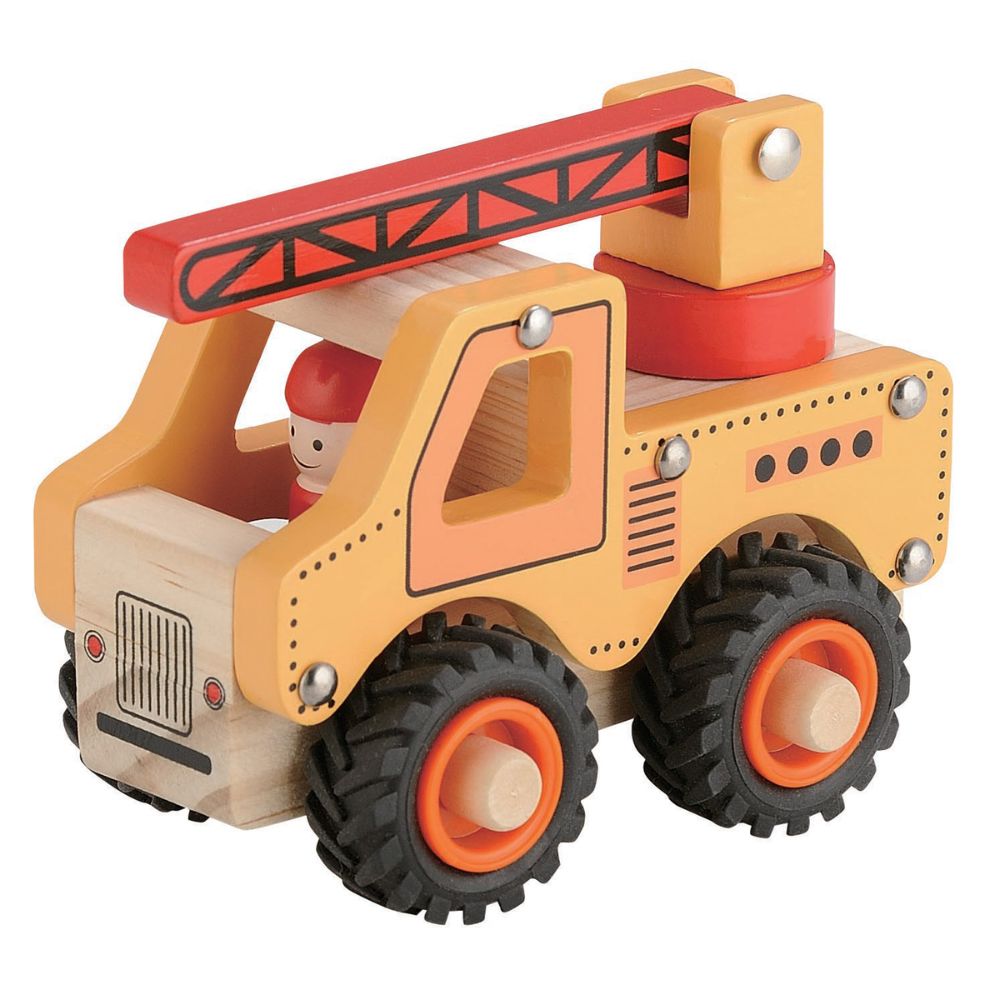 House Of Marbles Wooden Brrm-Brrms Work Vehicles (Choice Of 3)