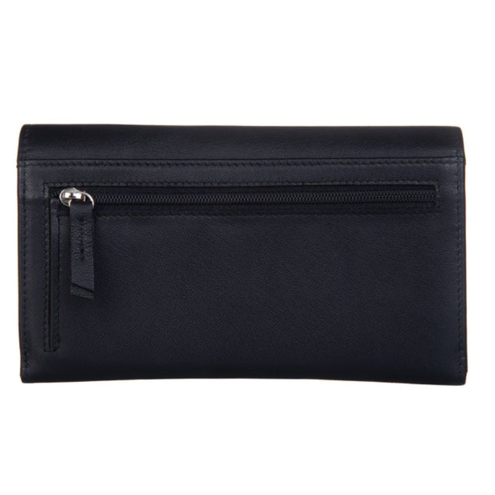 Mala Leather Black Juno Matinee Purse