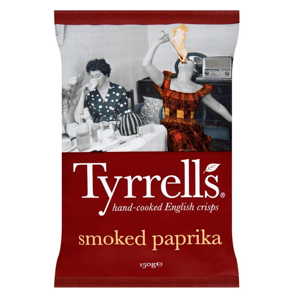 Tyrrells 150g Smoked Paprika Crisps