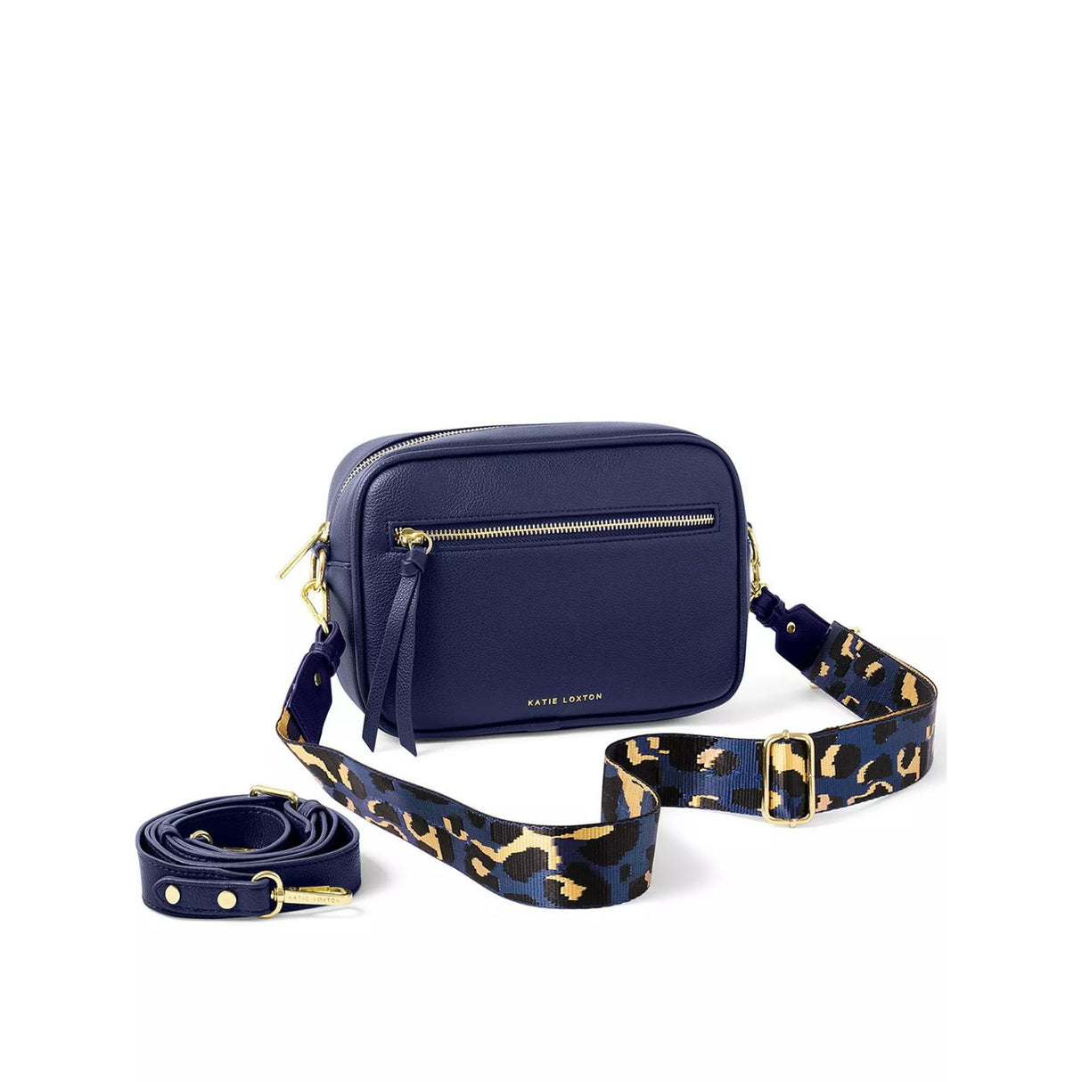 Katie Loxton Deep Midnight Blue Hallie Crossbody Bag