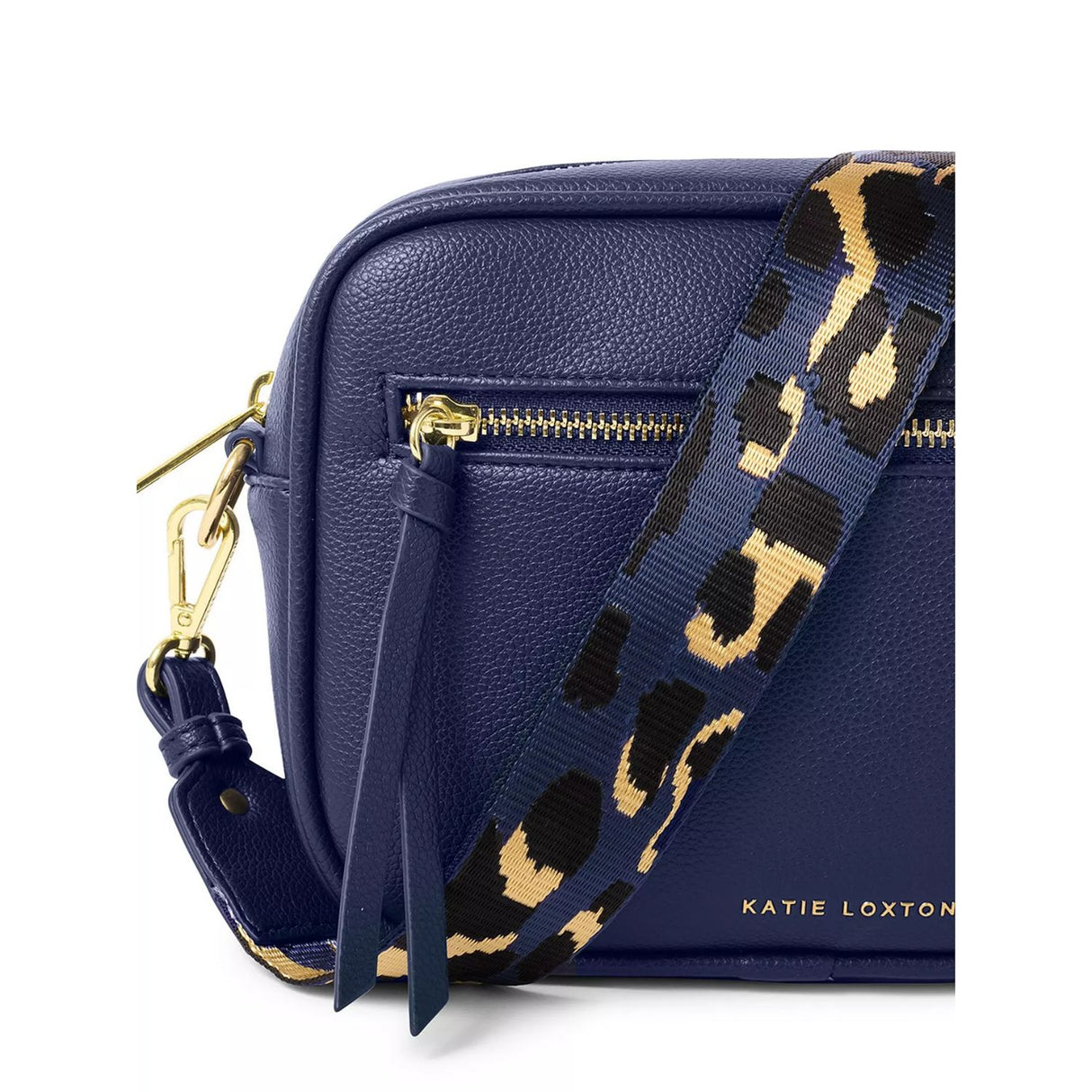 Katie Loxton Deep Midnight Blue Hallie Crossbody Bag