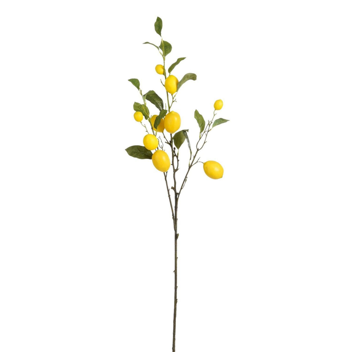 Mica Decorations 104cm Yellow Artificial Lemon Branch