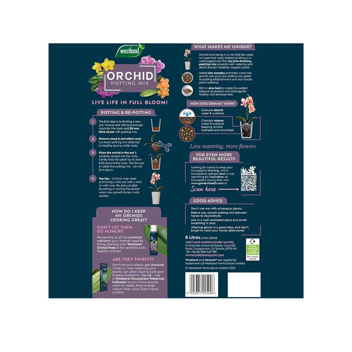 Westland 8L Orchid Potting Mix