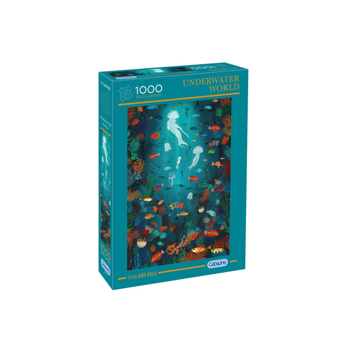 Gibsons Games 1000 Piece Underwater World Jigsaw Puzzle