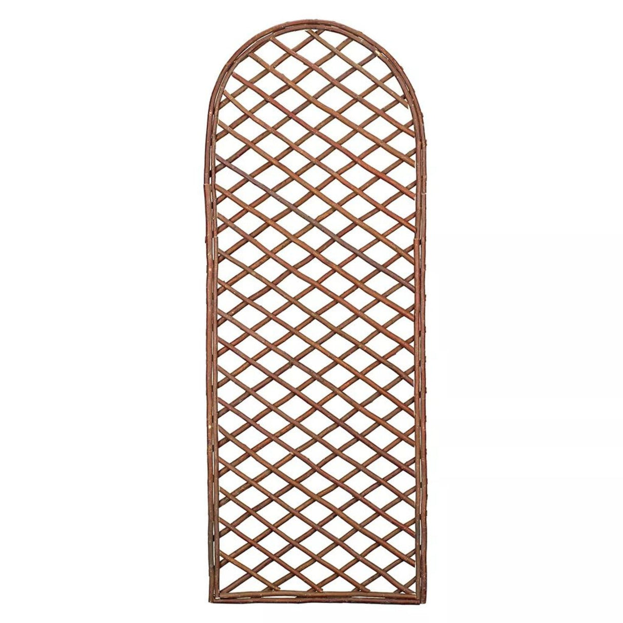 Gardman 1.2m Framed Curved Willow Trellis Panel