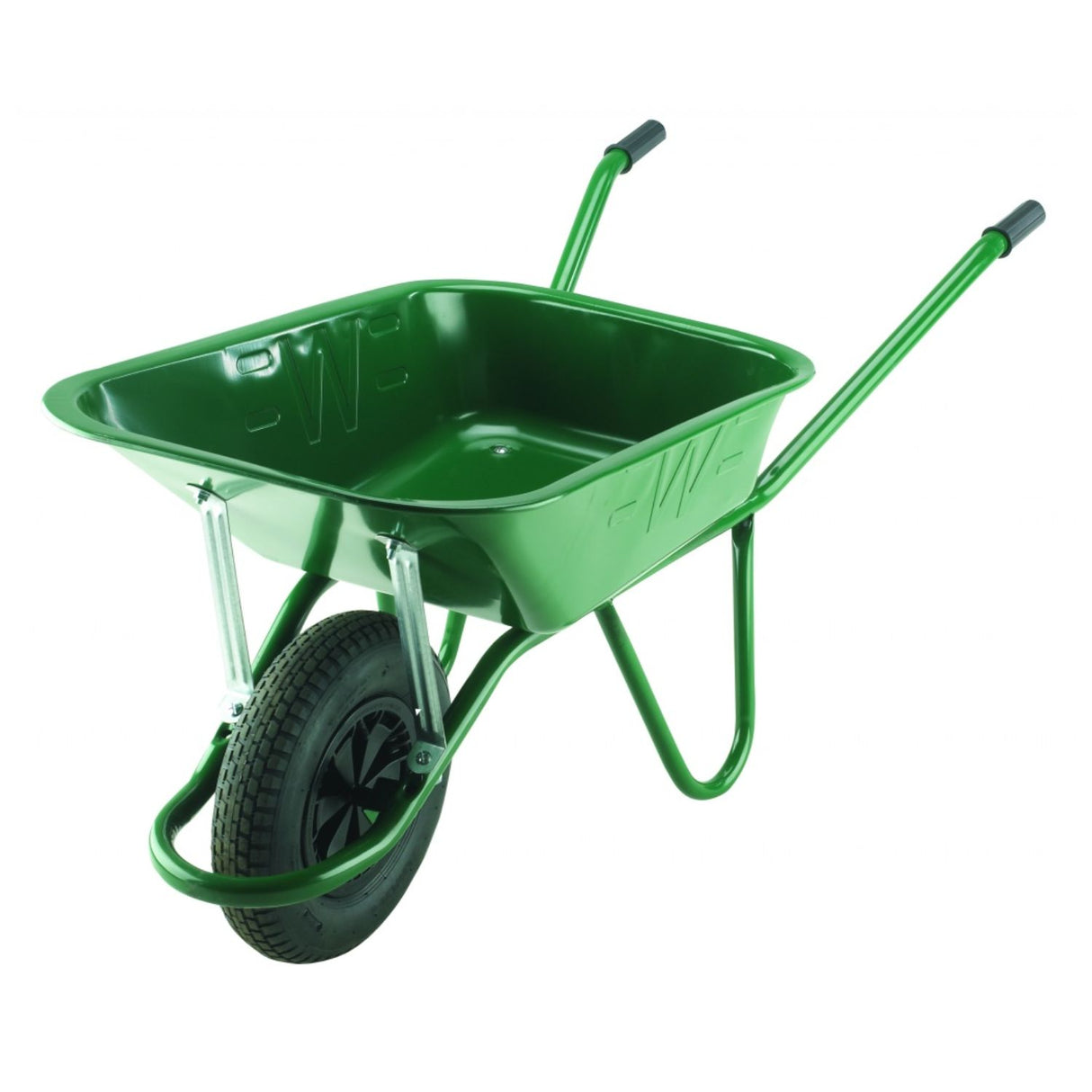 Walsall 90L Green Heavy-Duty Endurance Wheelbarrow