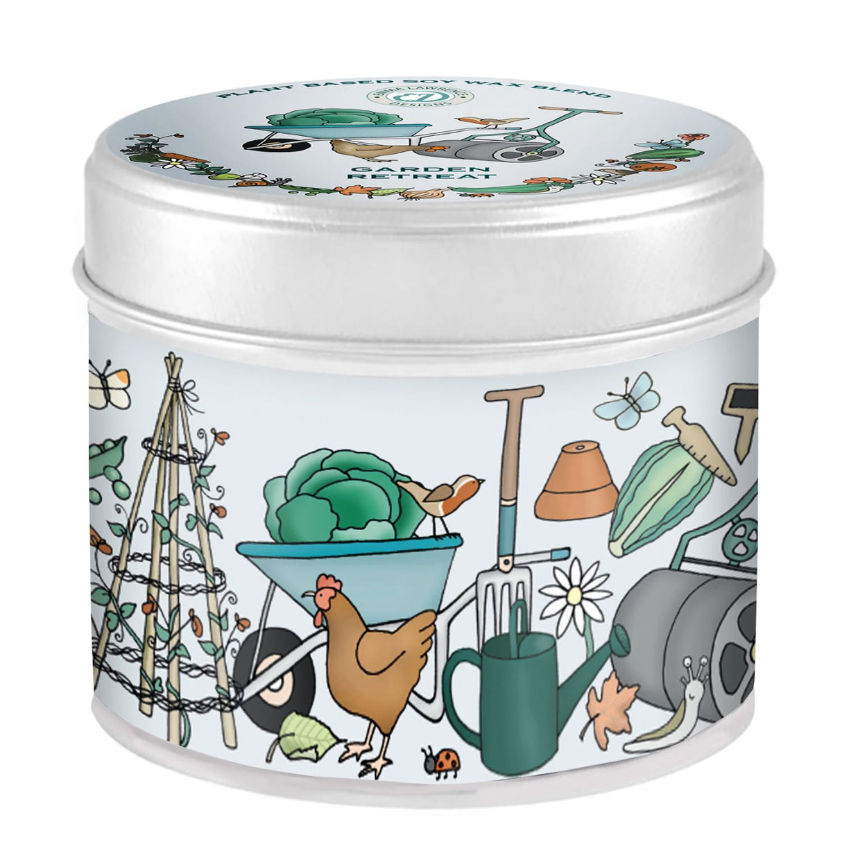 The Country Candle Co Emma Lawrence Garden Retreat Tin Candle