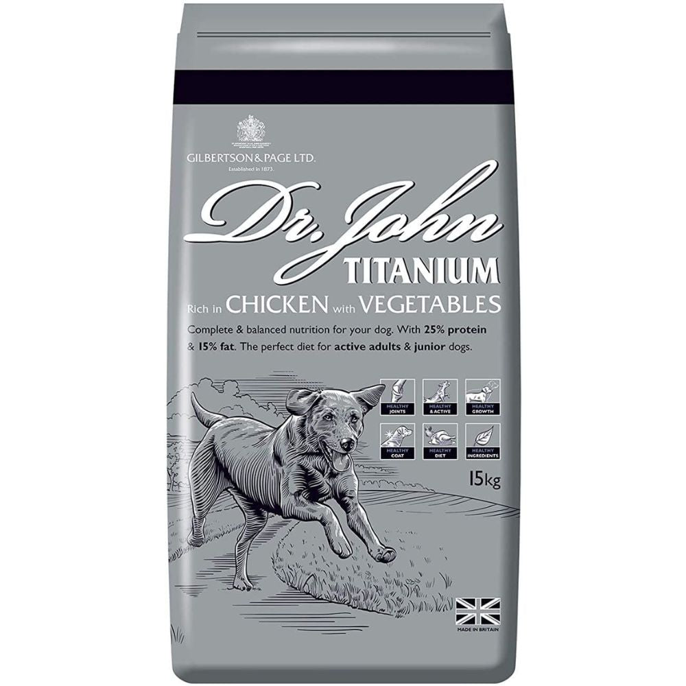 Dr John 15kg Titanium Dog Food