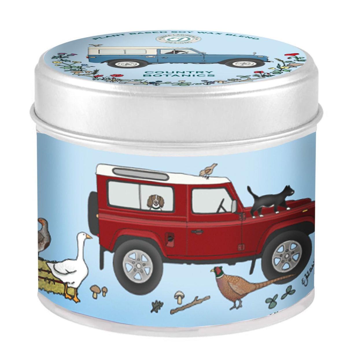 The Country Candle Co Emma Lawrence Country Botanics Tin Candle