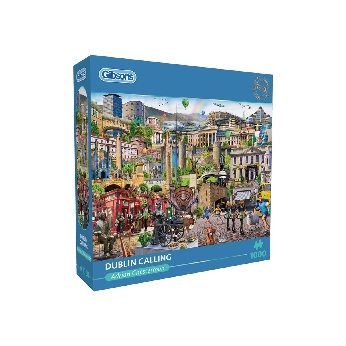 Gibsons Games 1000 Piece Dublin Calling Jigsaw Puzzle