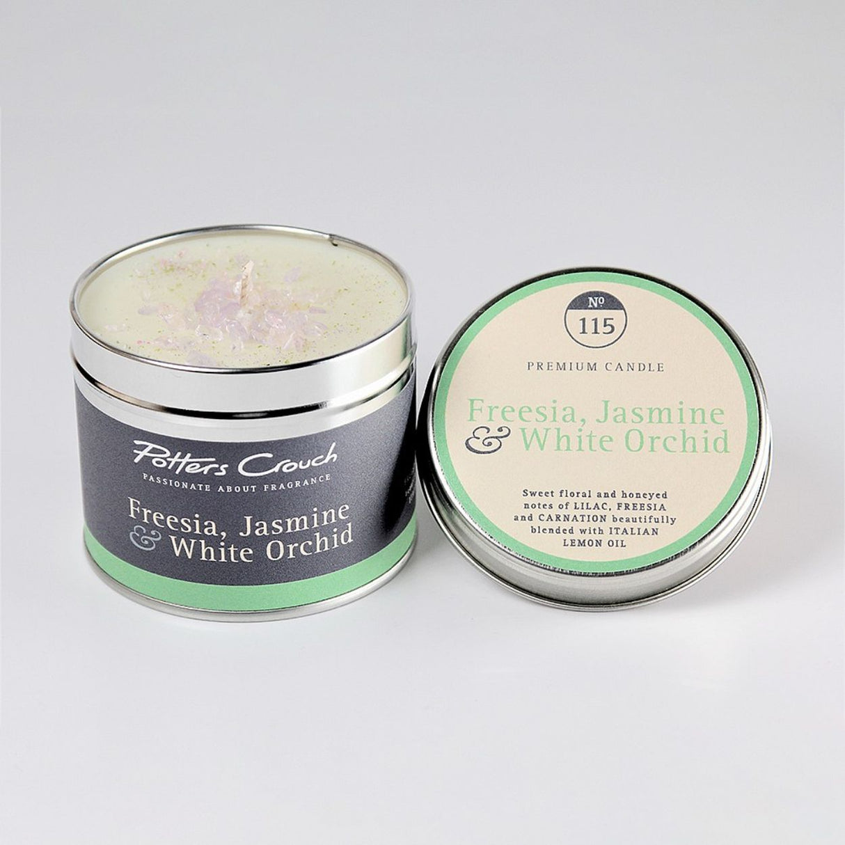 Potters Crouch 210g Freesia, Jasmine & White Orchid Candle