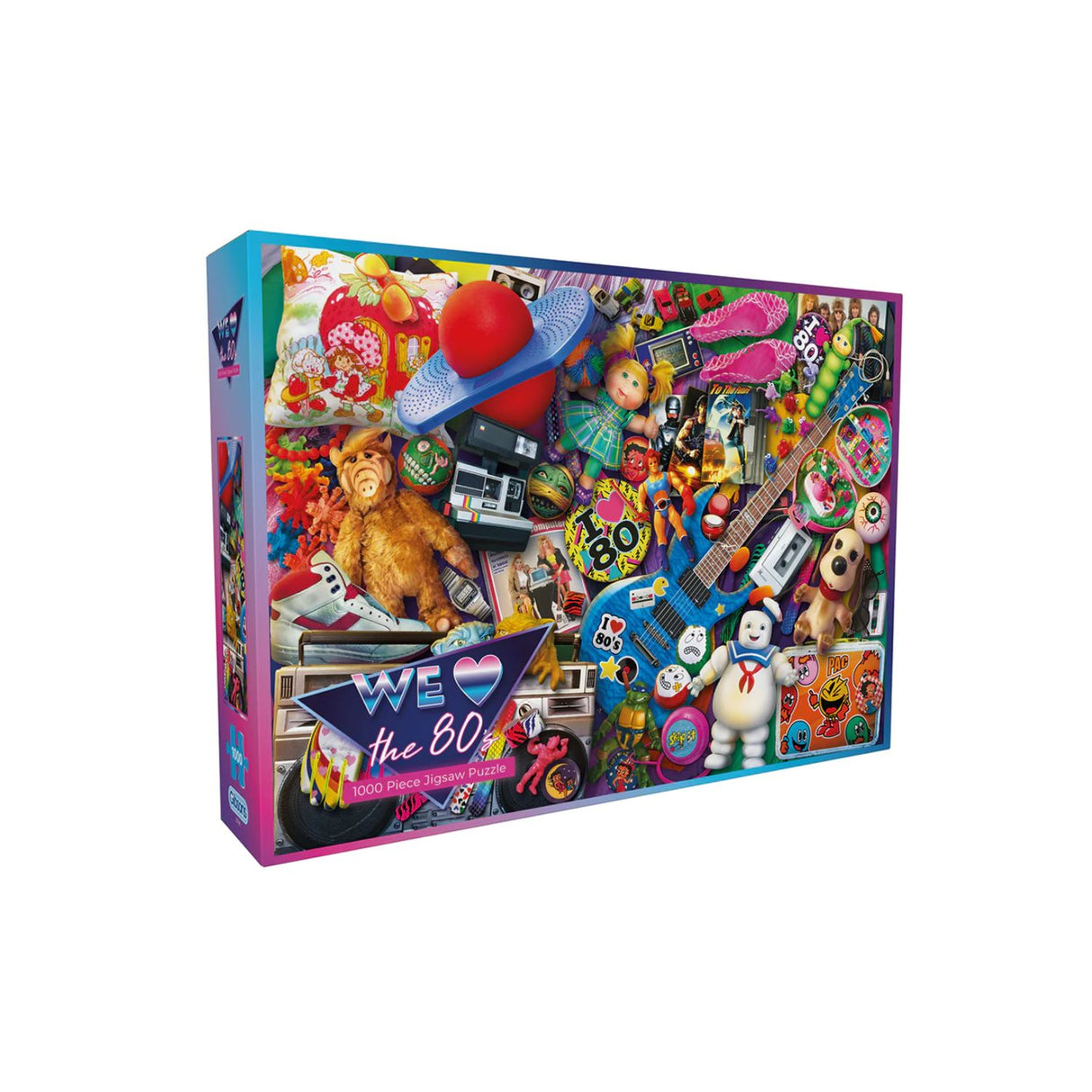 Gibsons Games 1000 Piece We Love The 80s Jigsaw Puzzle
