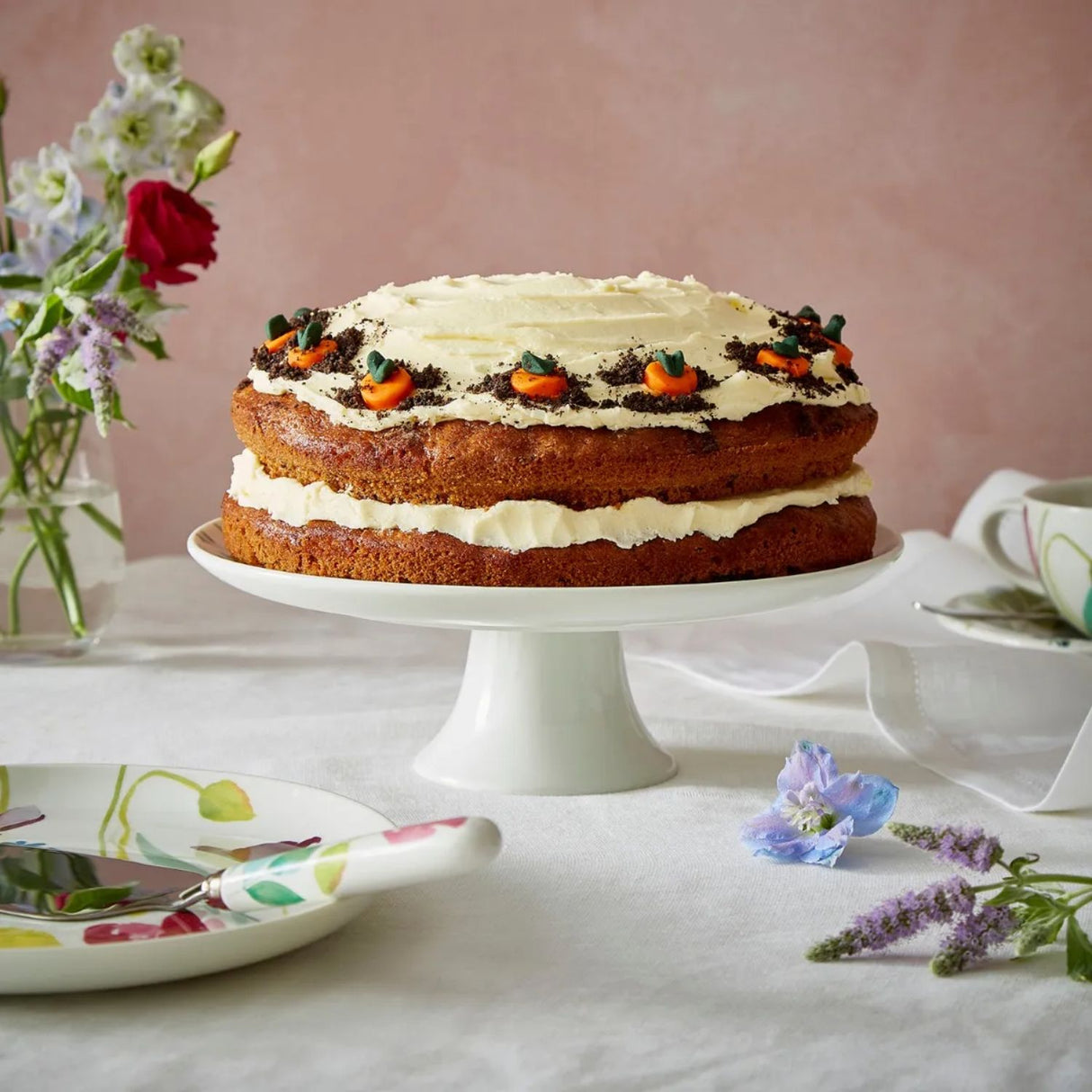 Portmeirion 9cm Water Garden Cake Stand