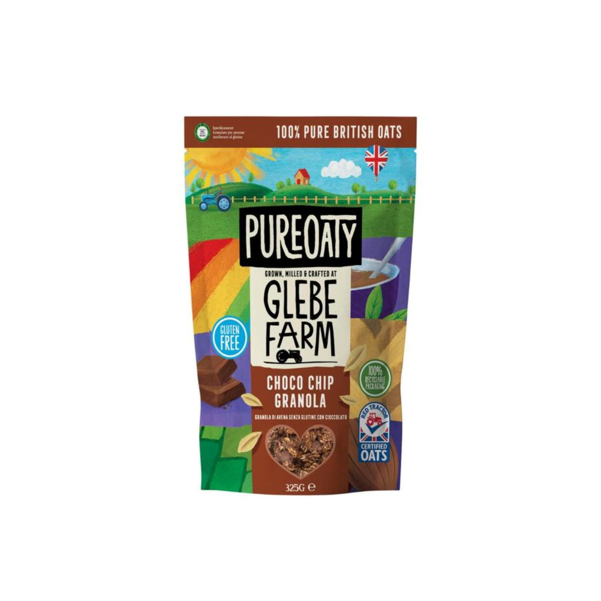 Glebe Farm 325g Gluten Free Chocolate Granola