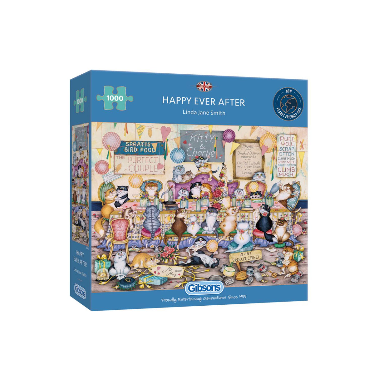 Gibsons Games 1000 Piece Happy Ever After Jigsaw Puzzle