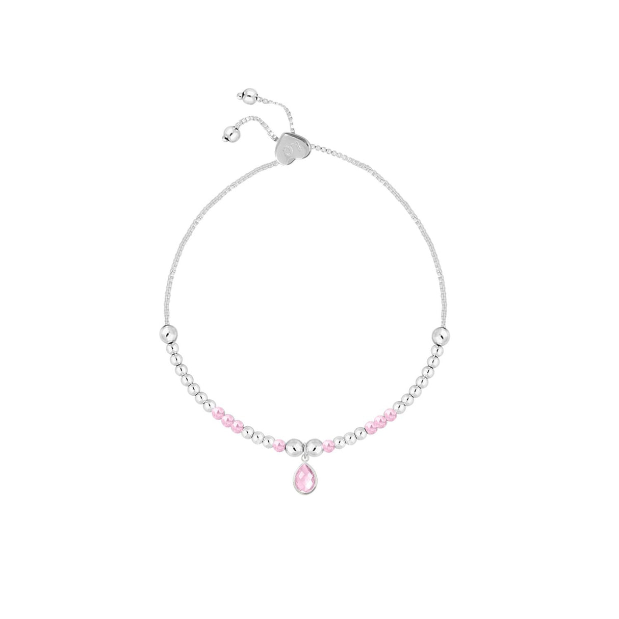 Life Charms October Birthstone Bracelet