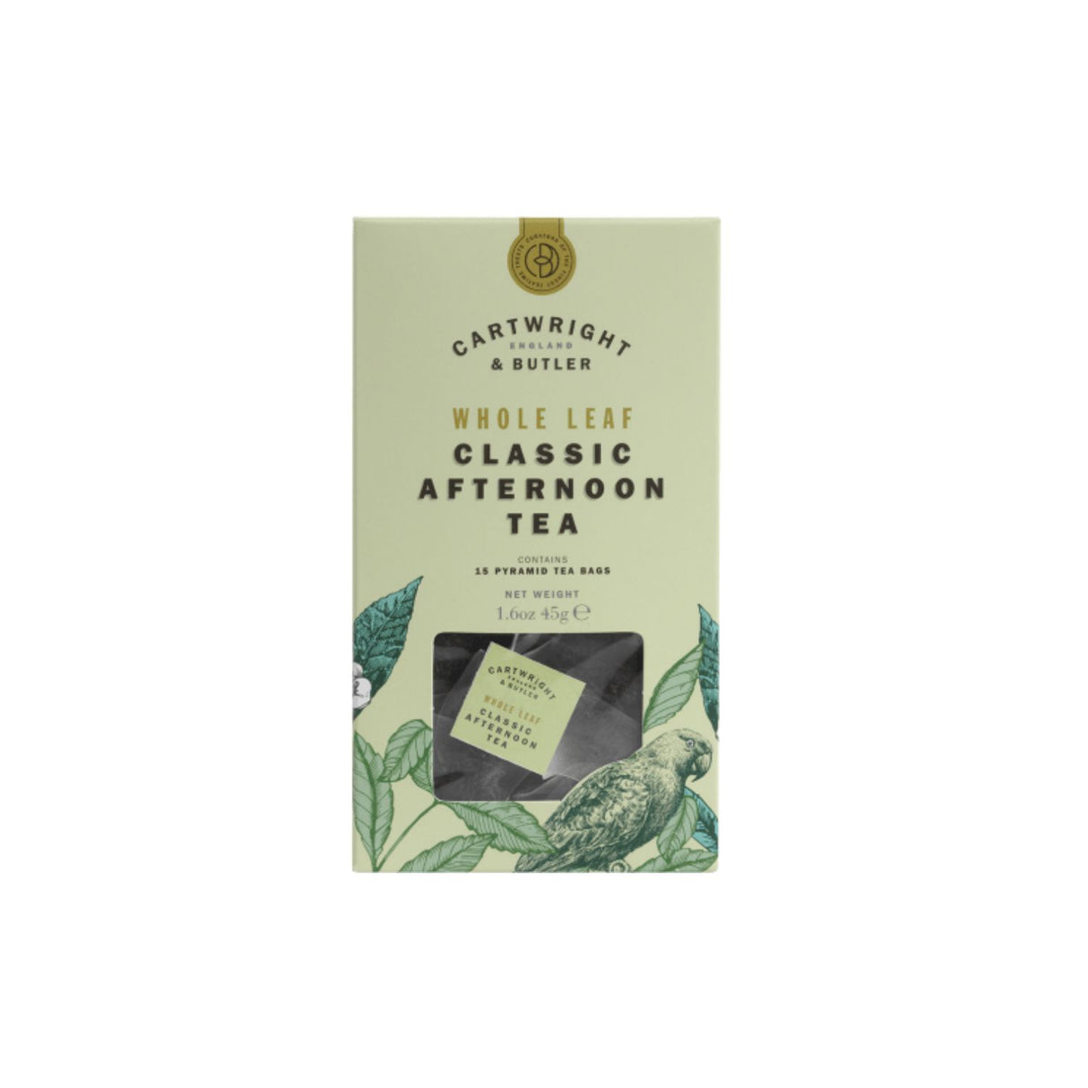 Cartwright & Butler Afternoon Whole Leaf Tea Bags