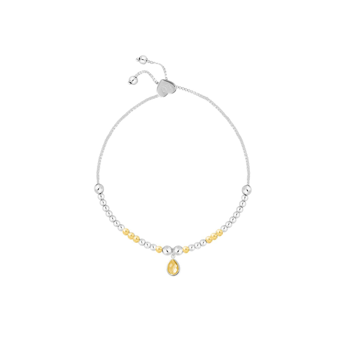 Life Charms November Birthsone Bracelet