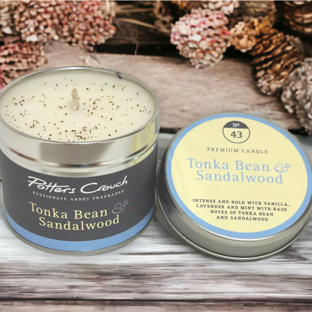 Potters Crouch Tonka Bean & Sandalwood Candle
