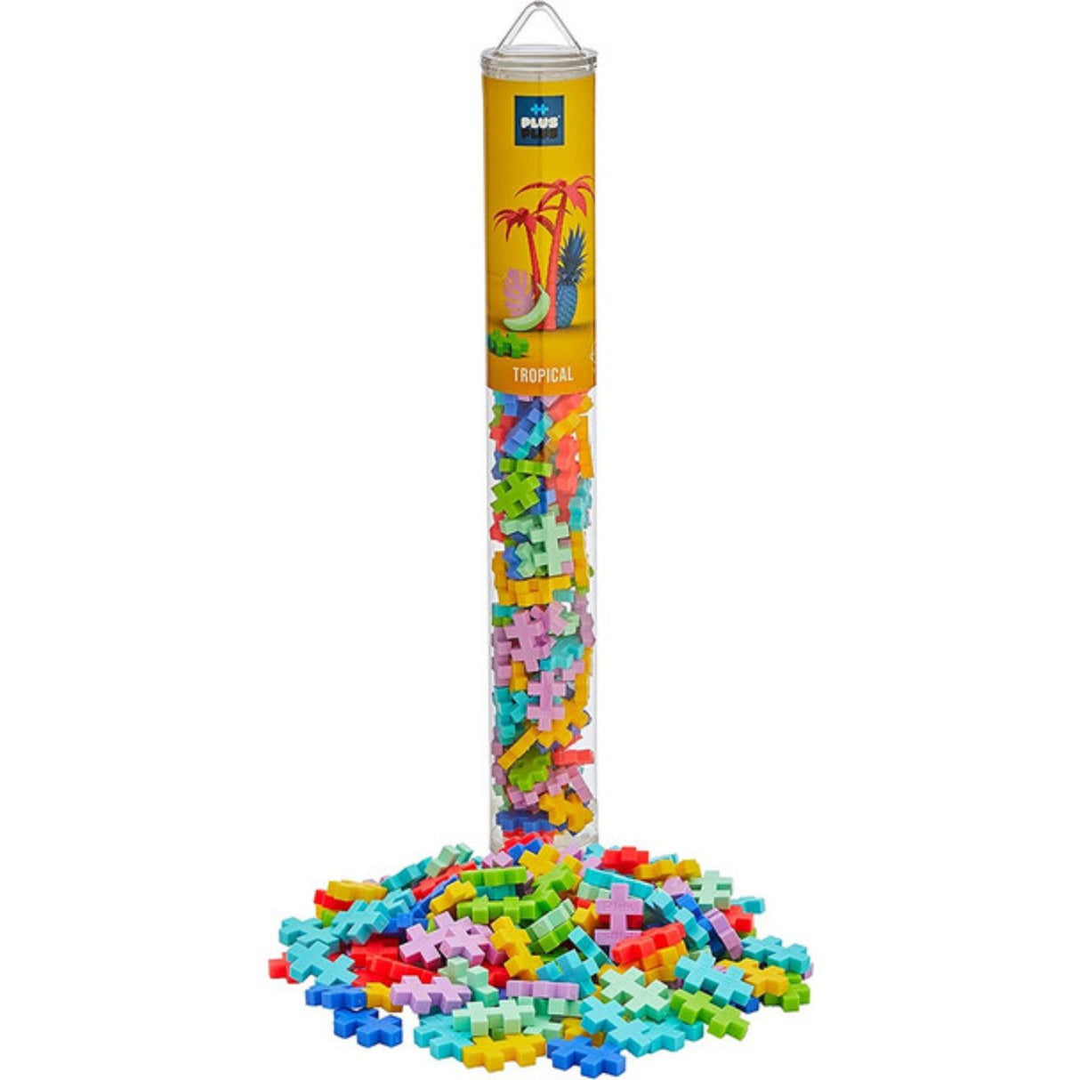 Plus Plus 100 Piece Tropical Jigsaw Tube