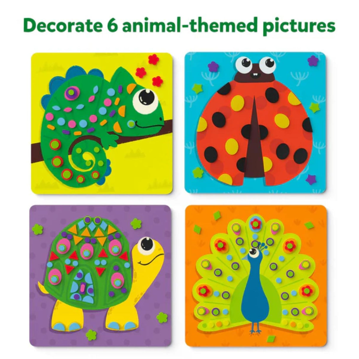 Skillmatics Fun with Foam: Amazing Animals No Mess Sticker Art (Ages 3-7)