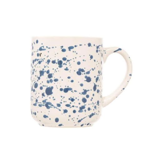 Siip Blue Splatter Mug