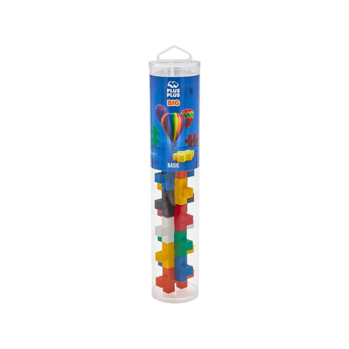 Plus Plus 15 Piece Big Basic Mix Jigsaw Tube