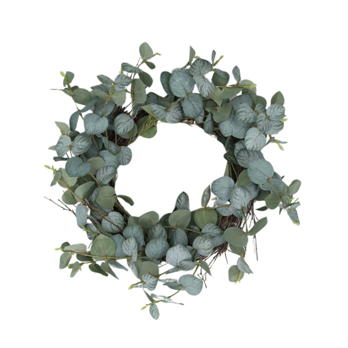 Gisela Graham Green Eucalyptus and Twig Wreath
