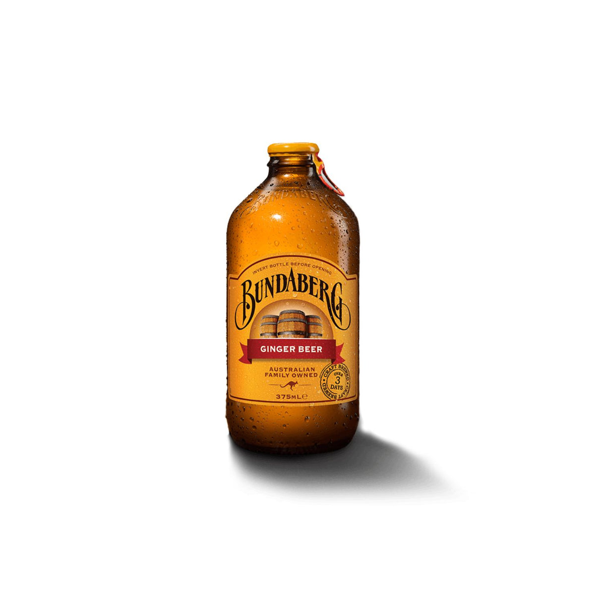 Bundaberg 375ml Ginger Beer Stubby