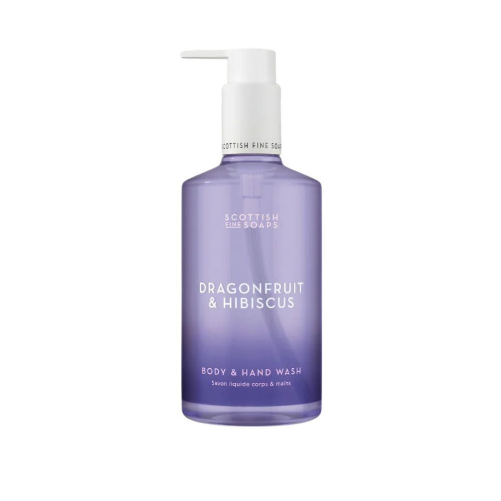 Scottish Fine Soaps 300ml Dragonfruit & Hibiscus Body & Hand Wash