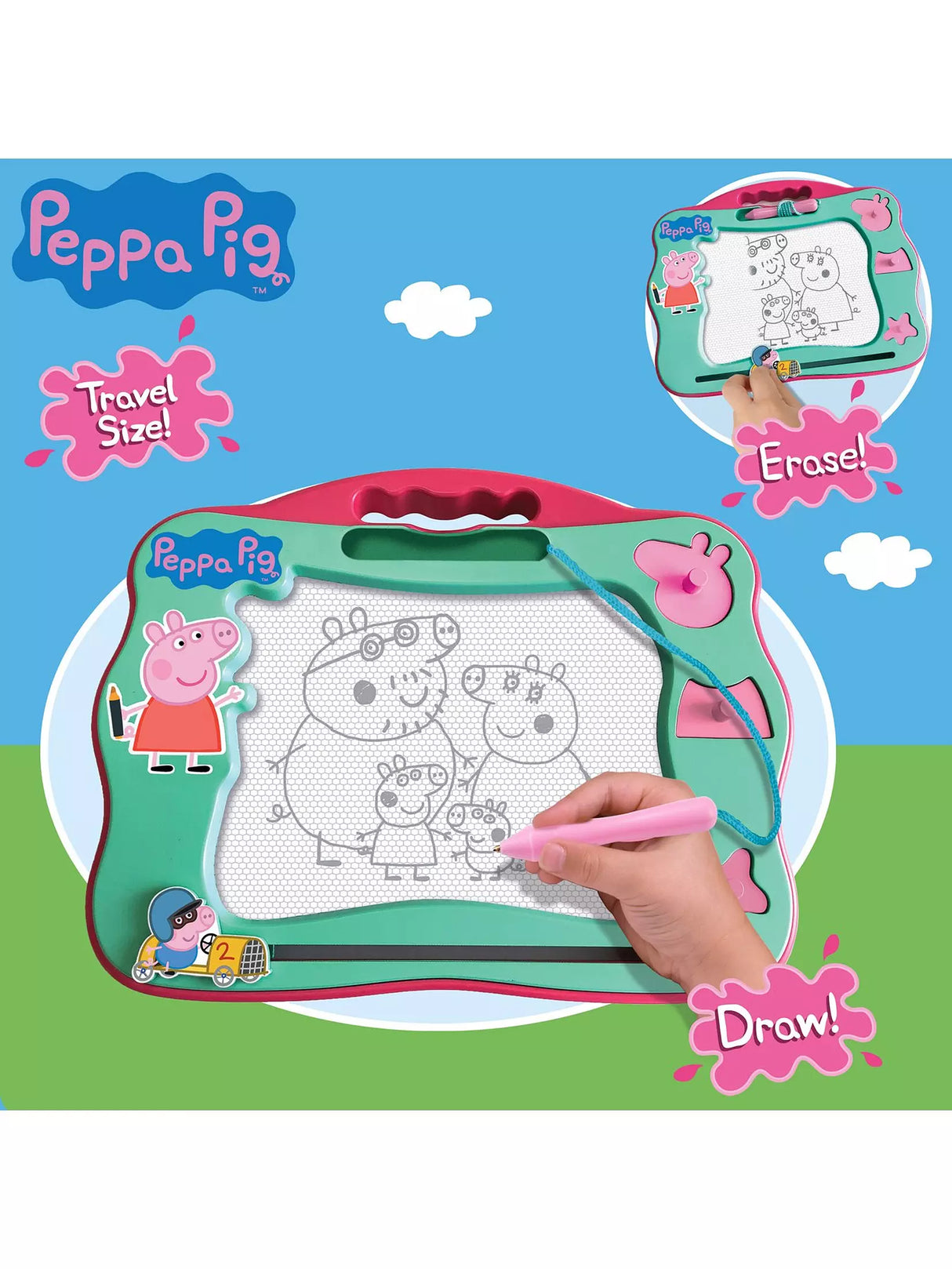 Peppa Pig Magnetic Travel Scribbler